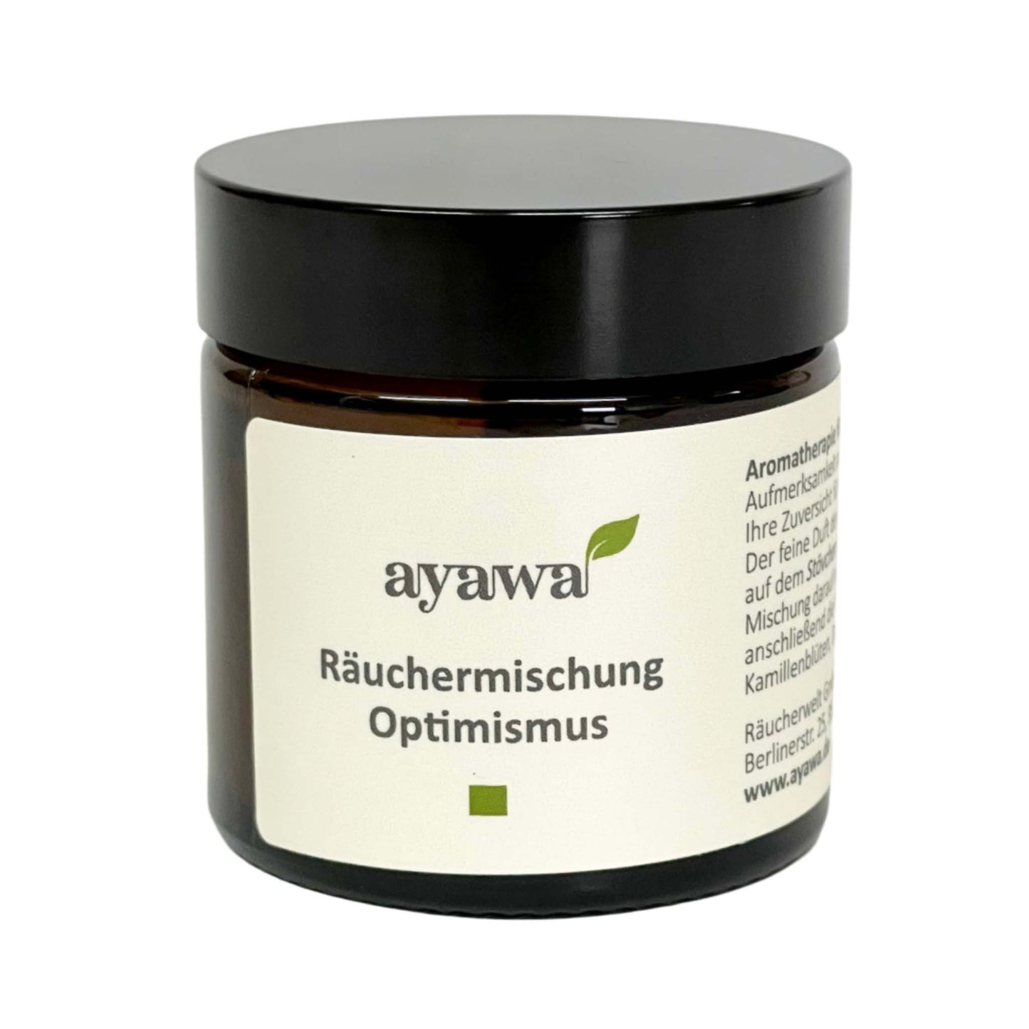 nachhaltige Räuchermischung für eine optimismusfördernde Aromatherapie mit Kräutern aus dem Allgäu (Thema: Optimismus)