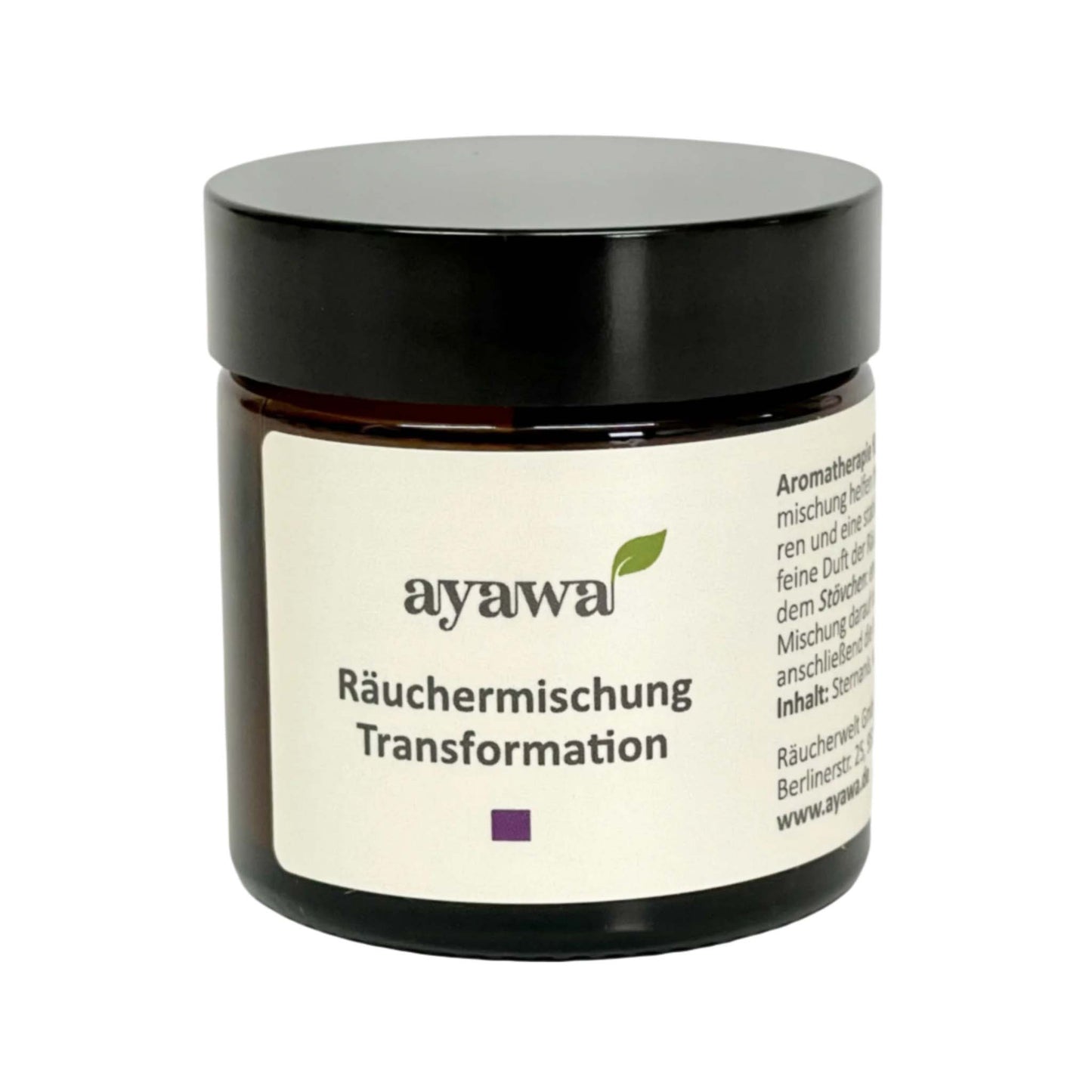 nachhaltige Räuchermischung für eine transformationsfördernde Aromatherapie mit Kräutern aus dem Allgäu (Thema: Transformation)