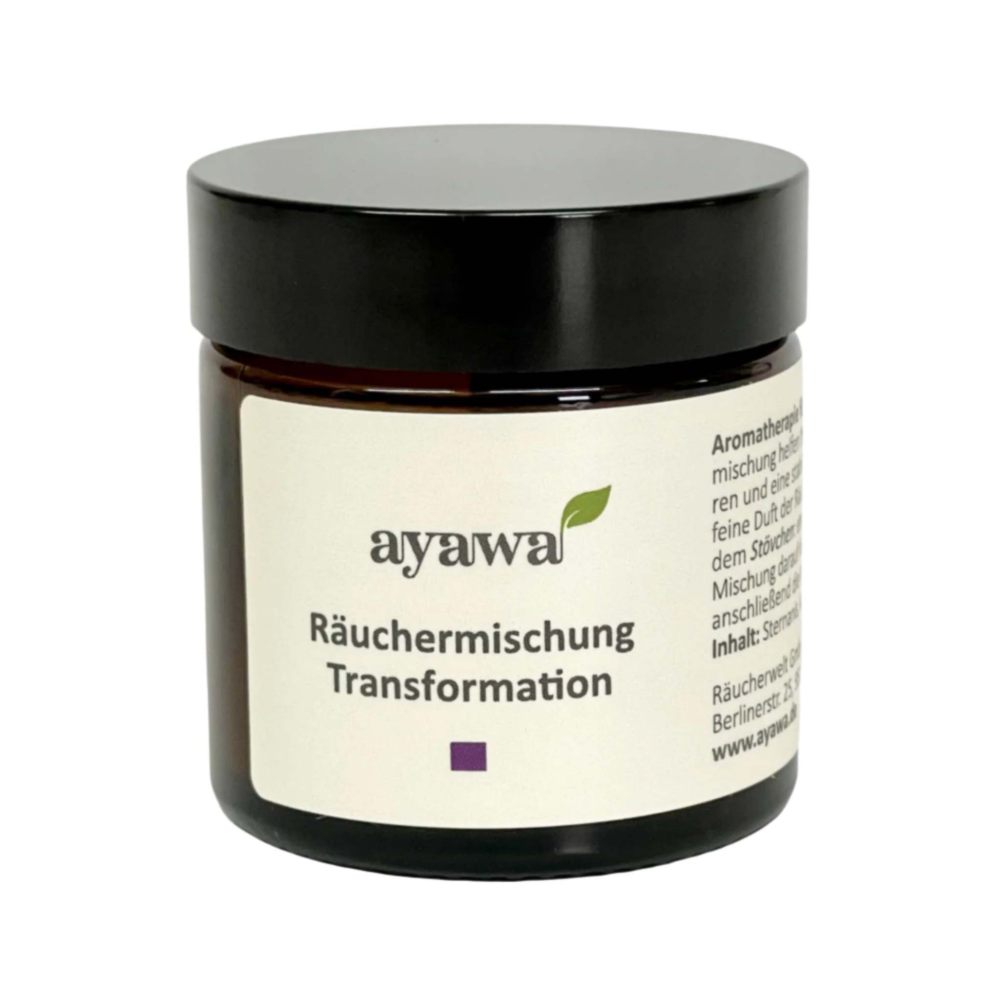 nachhaltige Räuchermischung für eine transformationsfördernde Aromatherapie mit Kräutern aus dem Allgäu (Thema: Transformation)